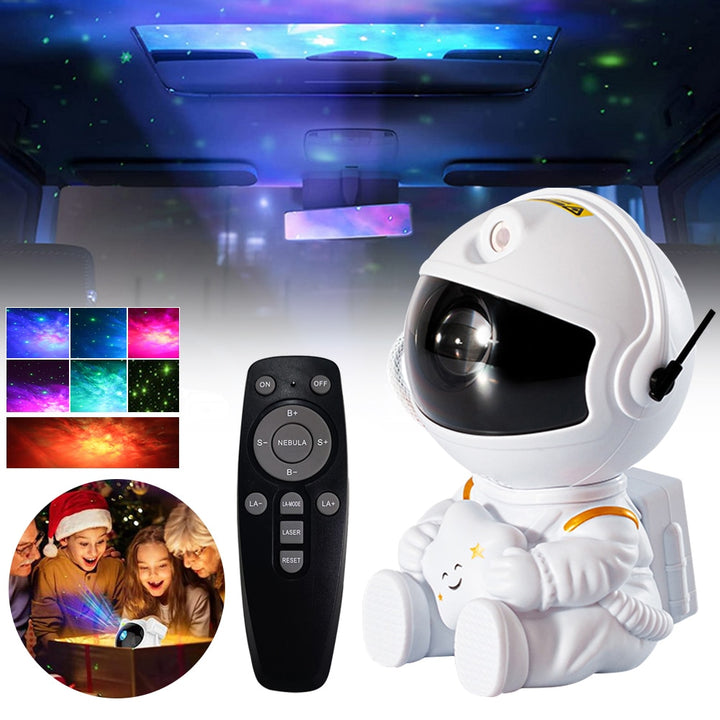 Proyector Bluetooth Astronauta LED